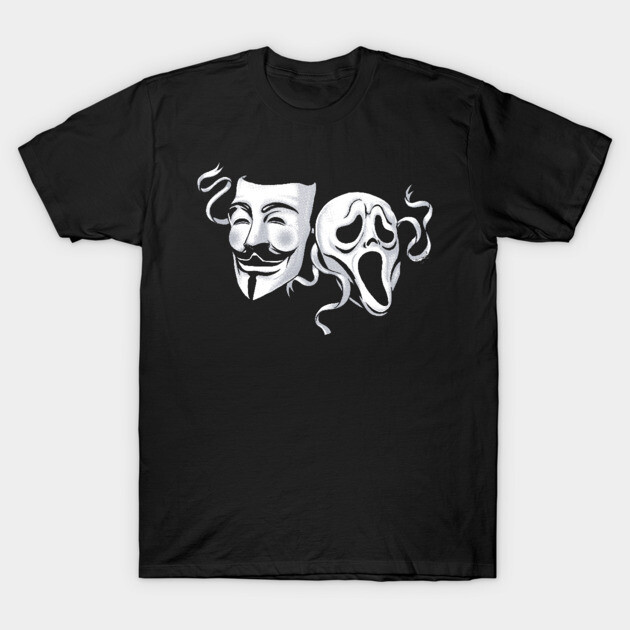 Tragedy & Anonymity T-Shirt by emoryarts
