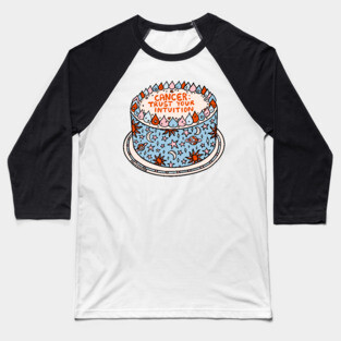 Cancer Cake Baseball T-Shirt