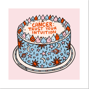 Cancer Cake Posters and Art