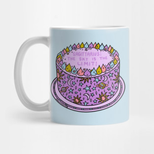 Sagittarius Cake Mug