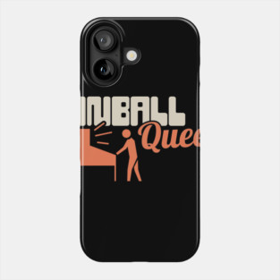 Arcade Pinball Queen Phone Case