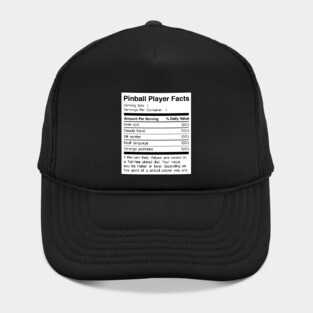 Funny Pinball Player Facts Hat