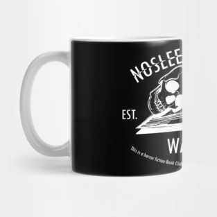 No Sleep Podcast Book Club Mug