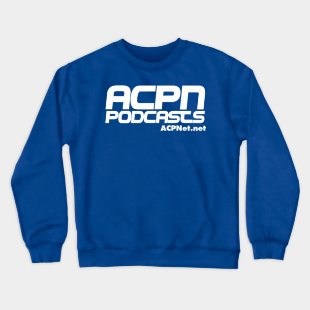 ACPN - 1990s Blue Cola Logo Variant Crewneck Sweatshirt by Art Comedy Pop-Culture Network!