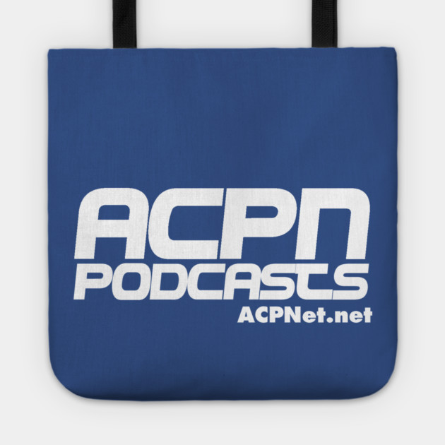 ACPN - 1990s Blue Cola Logo Variant Tote by Art Comedy Pop-Culture Network!