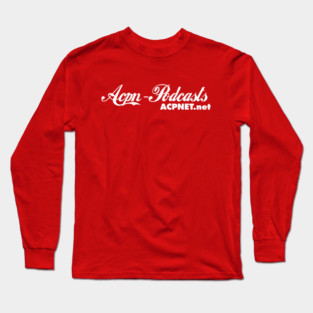 ACPN - Red Cola Logo Variant Long Sleeve T-Shirt