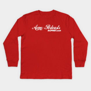 ACPN - Red Cola Logo Variant Kids Long Sleeve T-Shirt