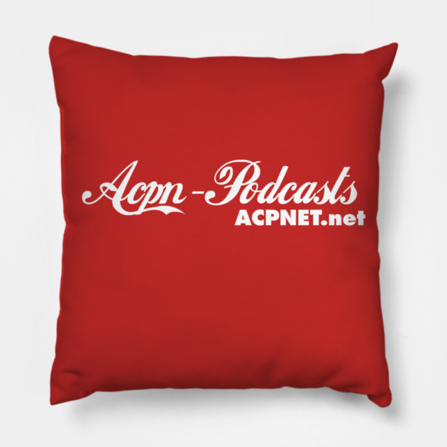 ACPN - Red Cola Logo Variant Pillow by Art Comedy Pop-Culture Network!