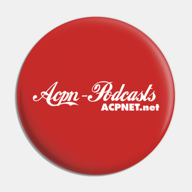 ACPN - Red Cola Logo Variant Pin by Art Comedy Pop-Culture Network!