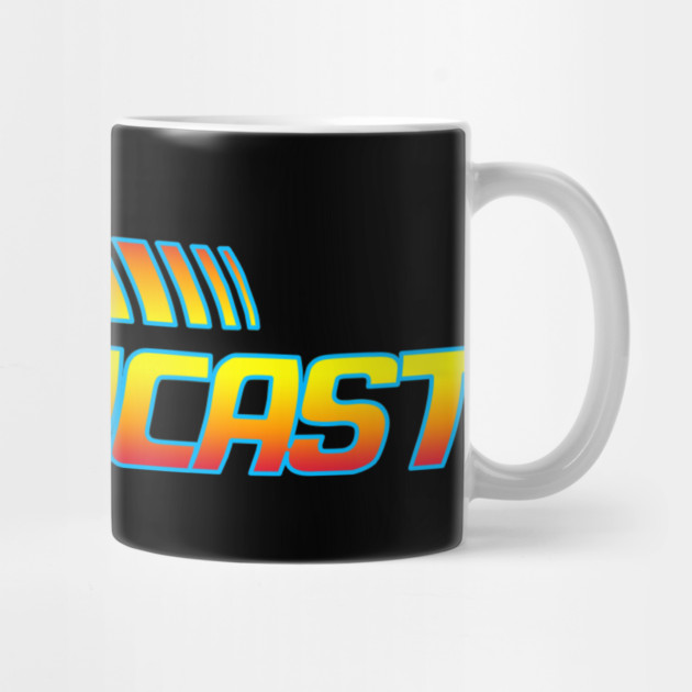 Flux Capacicast - BTTF Logo Design by Art Comedy Pop-Culture Network!