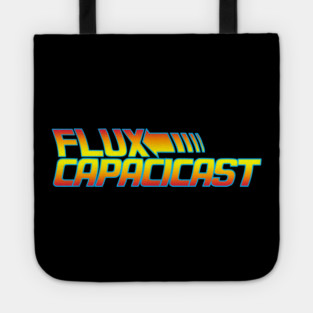 Flux Capacicast - BTTF Logo Design Tote