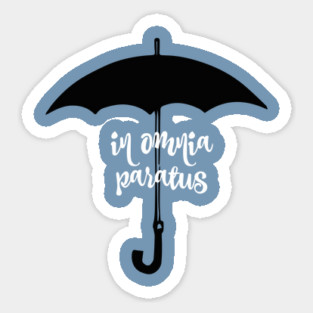 in omnia paratus Sticker