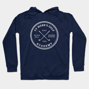 Ty Webb's Golf Academy - Since 1980 logo Hoodie