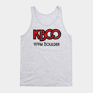 KBCO Boulder / 70s Radio Station Tank Top