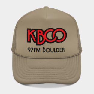 KBCO Boulder / 70s Radio Station Hat