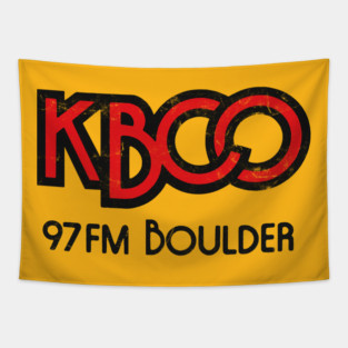 KBCO Boulder / 70s Radio Station Tapestry