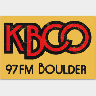 KBCO Boulder / 70s Radio Station Posters and Art