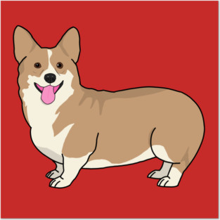Corgi Posters and Art