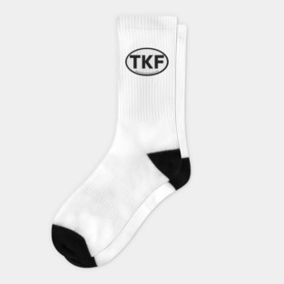 Keep the Flame Alive TKFLASTAN TKF country code Socks