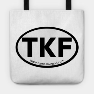 Keep the Flame Alive TKFLASTAN TKF country code Tote