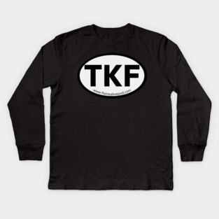 Keep the Flame Alive TKFLASTAN TKF country code Kids Long Sleeve T-Shirt