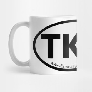 Keep the Flame Alive TKFLASTAN TKF country code Mug