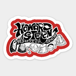 The Howard Stern Show - Dark Sticker