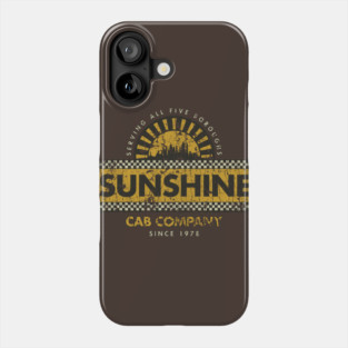 Sunshine Cab Company 1978 Phone Case