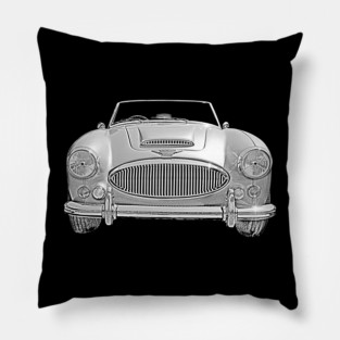 Austin-Healey 3000 Mk III 1960s British classic car Pillow