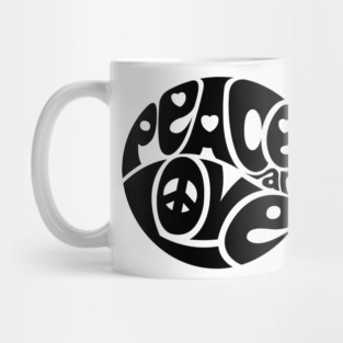 Peace and Love Mug