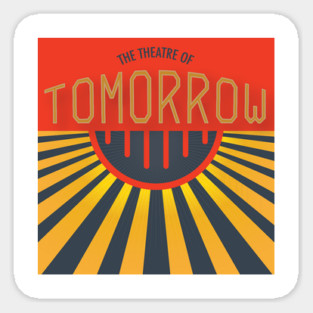 Theatre of Tomorrow Logo Sticker