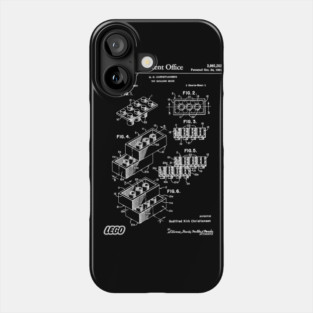 Lego Brick Patent White Phone Case