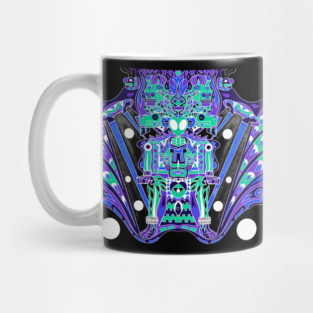 the alien mictlan portal ecopop Mug