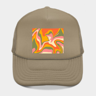 Retro Groovy Lava Lamp Hat