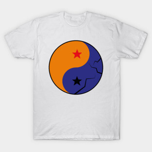 Ying Yang Dragon Ball T-Shirt