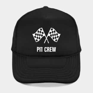 Pit Crew | Race Car Racing Gift Hat