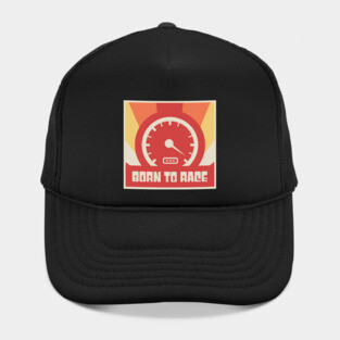Born To Race | Vintage Race Car Racing Gift Hat