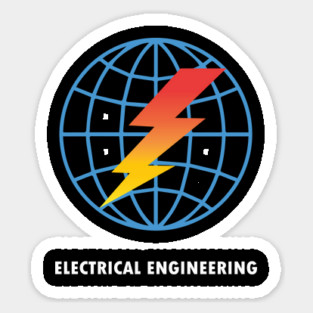electrical engineering electric engineer electricity Sticker