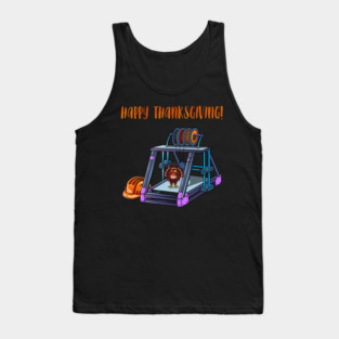 3D Printer #3 Thanksgiving Edition Tank Top