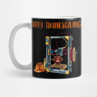 3D Printer #1 Thanksgiving Edition Mug