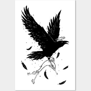 raven Posters and Art