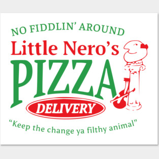 Little Niro's pizza - Home Alone Posters and Art
