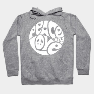 Peace and Love Hoodie