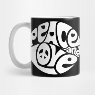 Peace and Love Mug