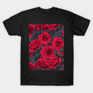 Red cosmos flowers T-Shirt