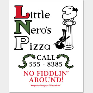 Little Nero's Pizza - Home Alone Posters and Art