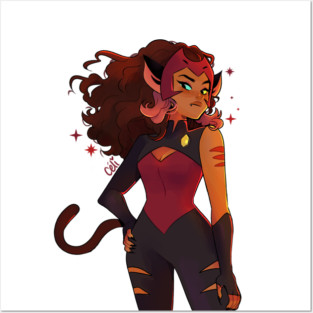 she-ra - catra Posters and Art
