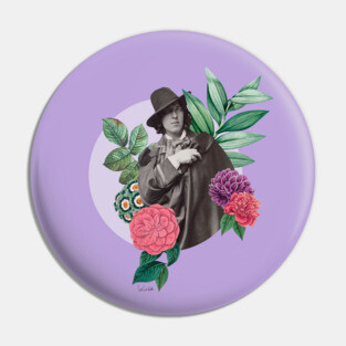 Oscar Wilde Pin