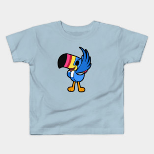 Cute Fruit Loops Mascot Kids T-Shirt