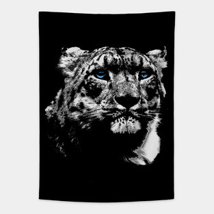 Snow Leopard Tapestry